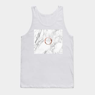 Monogram rose marble O Tank Top